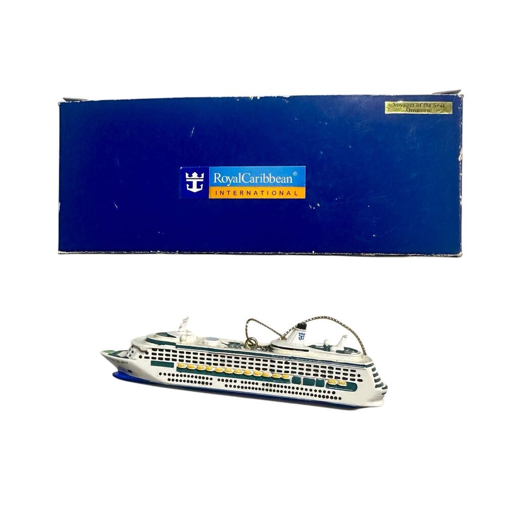 RCCL Royal Caribbean VOYAGER OF THE SEAS AMPLIFIED Ship ORNAMENT